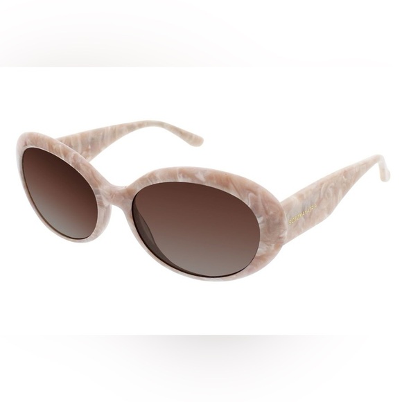 BCBGMAXAZRIA Overt Sunglasses in Blush Marble